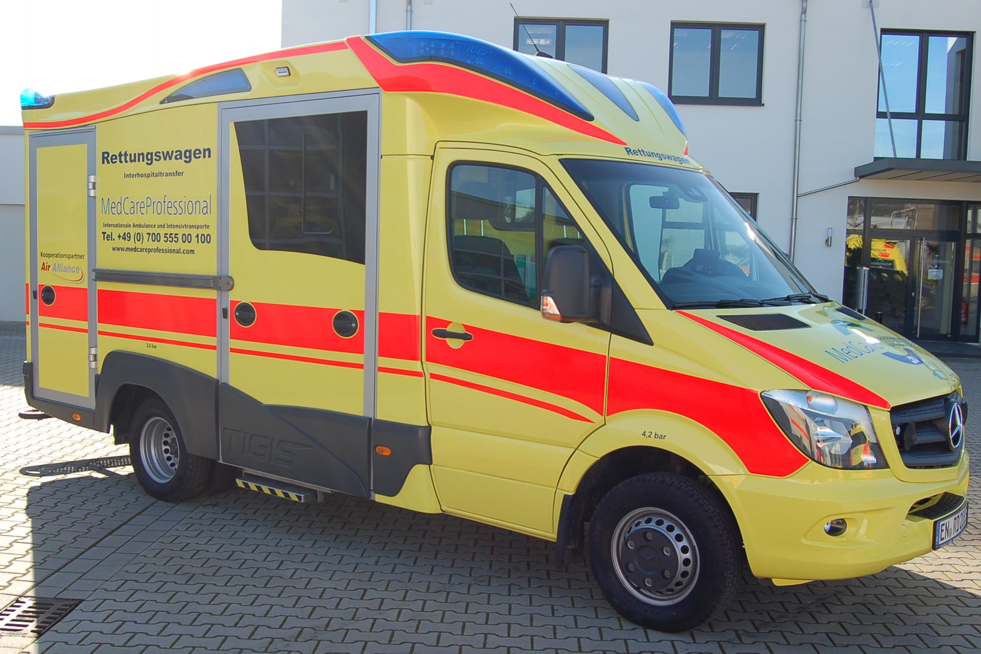 Rettungswagen Mercedes Sprinter 519 | MedCareProfessional